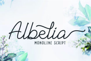 Albelia Script: A Typeface for Elegant Editorial Design