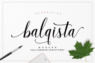Balqista Script Typeface for Elegant Branding