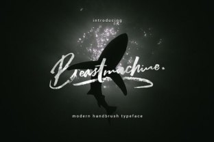 Beastmachine: The Hand Brushed Typeface for Bold Branding