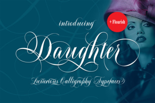 Daughter Script: A Luxurious Handwritten Typeface for Editorial Design