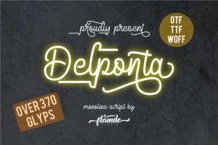 Delponta Script: The Elegant Typeface for Modern Campaigns