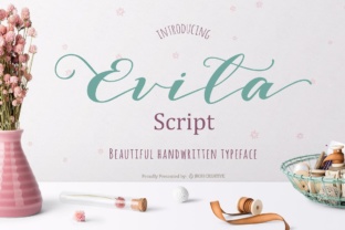 Evita Font: A Playful Script for Small Business Branding