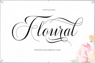 Floural Script: An Elegant Typeface for Editorial Design