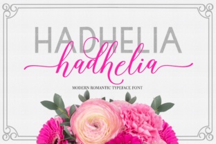 Hadhelia Script: A Modern Typeface for Editorial Design
