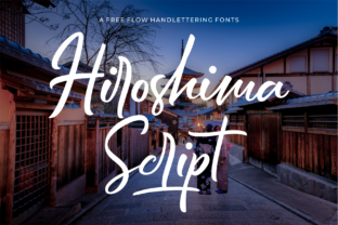 Hiroshima Script: A Casual Handwritten Font Review