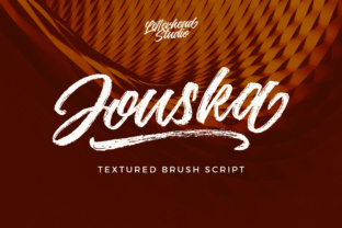 Jouska: The Textured Brush Script for Bold Campaigns