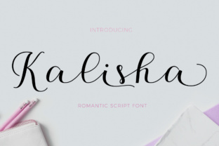 Kalisha Font Review: Elegant Script for Designers