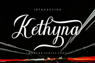 Kathyna Script: Elegant Typeface for Editorial Design