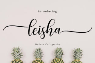 Leisa Script: Elegant Handwritten Font for Makers