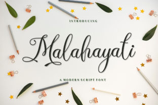 Malahayati Script Typeface for Modern Branding