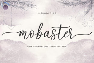 Mobaster Script: The Handwritten Typeface for Bold Campaigns