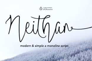 Neithan Font for Modern Web Design