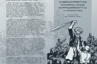 Nikad Robom: The Comic-Inspired Typeface for Bold Campaigns