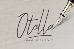 Otella Signature Font Review for Makers