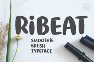 Ribeat Font: A Friendly Script for Modern Branding