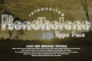 Rondholeno: A Unique Script Handwritten Typeface for Editorial Design