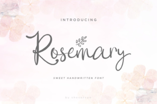Rosemary Script: The Perfect Handwritten Font for Crafters