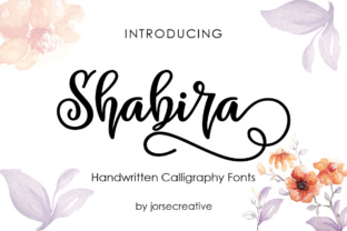 Shabira Typeface: Playful Script for Digital Campaigns