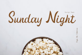 Sunday Night Script: The Perfect Handwritten Font for Crafters