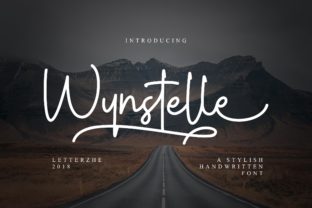 Wynstelle Script: An Elegant Typeface for Editorial Design